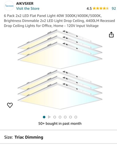 Led 40w 2x2 - led, ceiling